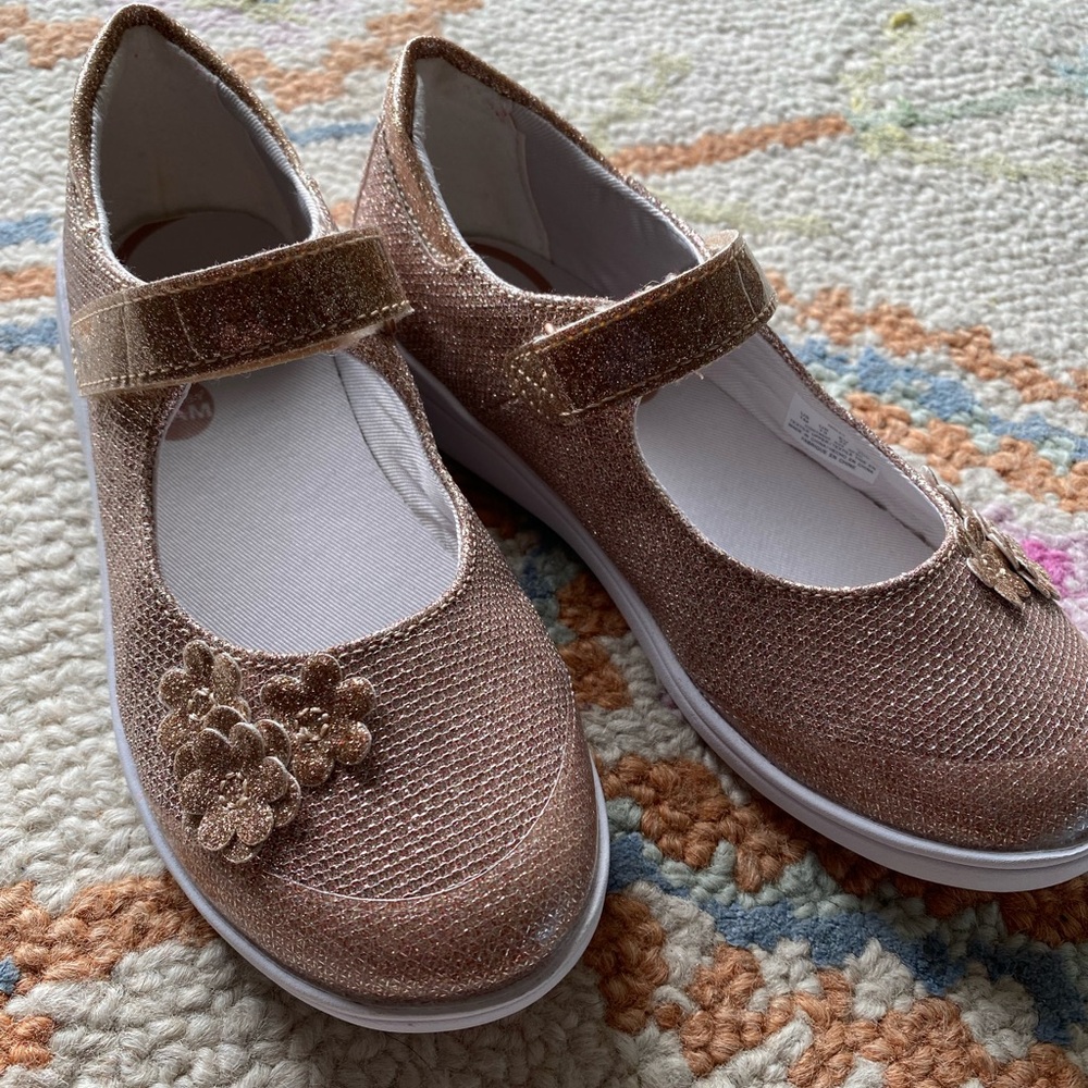 Stride Rite holly mary jane rose gold 1